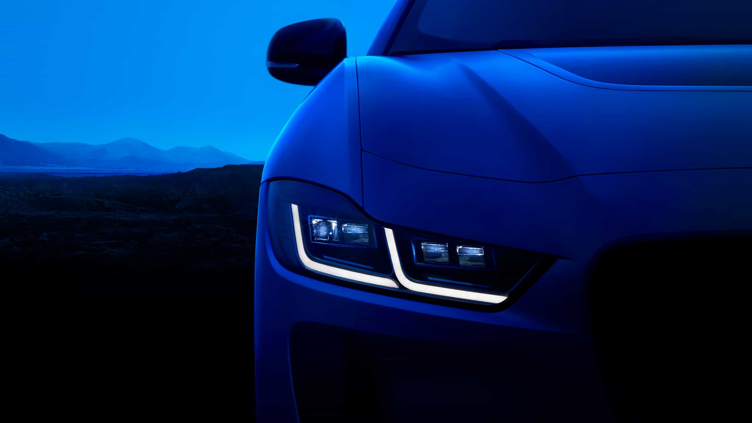 Jaguar I Pace day time running light